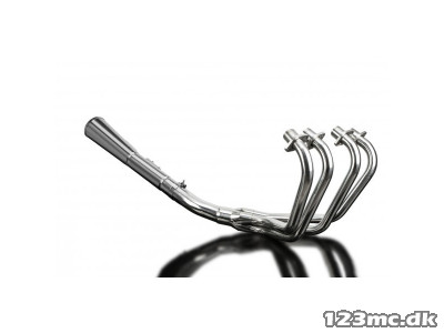 Delkevic Komplet 4-1 Udstødning Megaphone Rustfri CB 750 F (77-78)