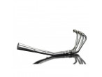 Delkevic Komplet 4-1 Udstødning Megaphone Rustfri CB 750 F (79-83) til Honda CB 750 Four