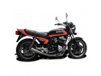 Delkevic Komplet 4-1 Udstødning Megaphone Rustfri CB 750 F (79-83) til Honda CB 750 Four
