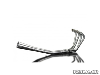 Delkevic Komplet 4-1 Udstødning Megaphone Rustfri CB 750 K (78-83)