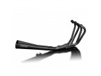 Delkevic Komplet 4-1 Udstødning Megaphone Sort CB 750 F (79-83) til Honda CB 750 Four