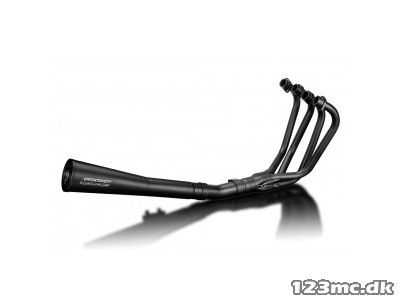 Delkevic Komplet 4-1 Udstødning Megaphone Sort CB 750 F (79-83)