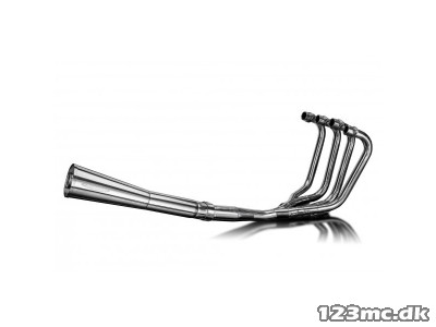 Delkevic Komplet 4-1 Udstødning Megaphone Sort CB 750 F (92-03)