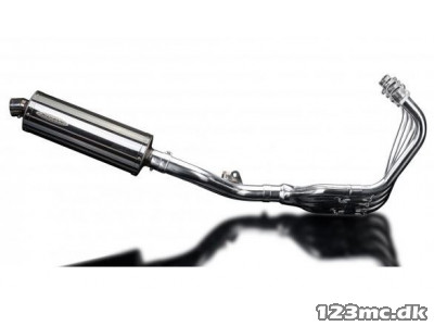 Delkevic Komplet 4-1 Udstødning Rustfri CB 600 F (07-13)