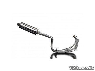 Delkevic Komplet 4-1 Udstødning Rustfri CB 600 F (98-02)