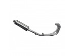 Delkevic Komplet 4-1 Udstødning Rustfri CBR 600 F2 / F3 (91-98) til Honda