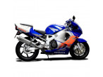 Delkevic Komplet 4-1 Udstødning Rustfri CBR 900 RR (92-99) til Honda