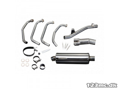 Delkevic Komplet 4-1 Udstødning Rustfri GSF600 Bandit (95-05)