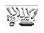 Delkevic Komplet 4-1 Udstødning Rustfri GSX-S 1000 (15-20) til Suzuki
