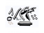 DELKEVIC KOMPLET 4-1 UDSTØDNING RUSTFRI GSX1300R Hayabusa (99-07) til Suzuki