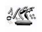 DELKEVIC KOMPLET 4-1 UDSTØDNING RUSTFRI GSX1300R Hayabusa (99-07) til Suzuki
