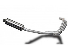 Delkevic Komplet 4-1 Udstødning Rustfri GSX750F (98-06)