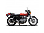 Delkevic Komplet 4-1 Udstødning Straight Rustfri CB 750 F (75-76) til Honda CB 750 Four