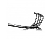 Delkevic Komplet 4-1 Udstødning Straight Rustfri CB 750 F (92-03)