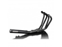 Delkevic Komplet 4-1 Udstødning Straight Sort CB 750 F (79-83)