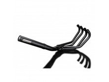 Delkevic Komplet 4-1 Udstødning Straight Sort CB 750 K (69-76)