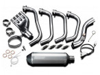 Delkevic Komplet 4-1 Udstødning Titanium 343mm CB 600 F (07-13) til Honda CB 600 F Hornet