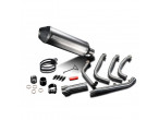 Delkevic Komplet 4-1 Udstødning Titanium 343mm CBR 1100 XX (96-09) til Honda
