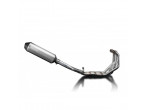 Delkevic Komplet 4-1 Udstødning Titanium 343mm CBR 900 RR (92-99) til Honda