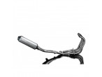 Delkevic Komplet 4-1 Udstødning Titanium 343mm GSX 1400 (06-07) til Suzuki