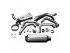Delkevic Komplet 4-1 Udstødning Titanium CBF 600 (98-02) til Honda
