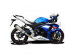 Delkevic Komplet 4-1 Udstødning Titanium GSX-R 1000 (12-16) til Suzuki