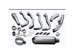 Delkevic Komplet 4-1 Udstødning Titanium GSX-S 1000 (15-20) til Suzuki