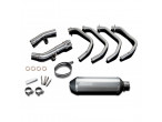 Delkevic Komplet 4-1 Udstødning Titanium GSX650F/FA (07-16)