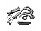 Delkevic Komplet 4-1 Udstødning Tri 320mm CBR 600 F (91-98) til Honda