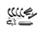 Delkevic Komplet 4-1 Udstødning Tri 320mm CBR 600 F (99-00) til Honda