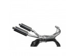 Delkevic Komplet 4-2 Udstødning Carbon XJ 600 (92-04) til Yamaha
