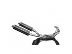Delkevic Komplet 4-2 Udstødning Carbon XJ 600 (92-04) til Yamaha