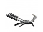 DELKEVIC KOMPLET 4-2 UDSTØDNING Carbon XJR1300 (98-06) til Yamaha