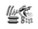 DELKEVIC KOMPLET 4-2 UDSTØDNING RUSTFRI GSX1300R Hayabusa (99-07) til Suzuki