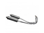 DELKEVIC KOMPLET 4-2 UDSTØDNING RUSTFRI GSX1300R Hayabusa (99-07) til Suzuki