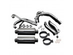 Delkevic Komplet 4-2 Udstødning Rustfri XJ 600 (92-04) til Yamaha