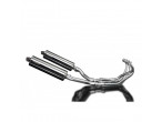 Delkevic Komplet 4-2 Udstødning Rustfri XJ 600 (92-04) til Yamaha