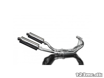 Delkevic Komplet 4-2 Udstødning Rustfri XJ 600 (92-04)