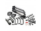 Delkevic Komplet 4-2 Udstødning Titanium 343mm GSX 1400 (01-04) til Suzuki