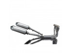 Delkevic Komplet 4-2 Udstødning Titanium CBR 1100 XX (96-09) til Honda