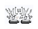 Delkevic Komplet 4-2 Udstødning Titanium FJR 1300 (01-05) til Yamaha