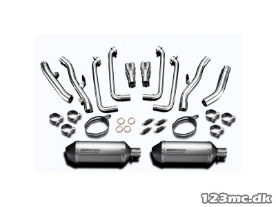 Delkevic Komplet 4-2 Udstødning Titanium FJR 1300 (01-05)