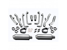 Delkevic Komplet 4-2 Udstødning Tri FJR 1300 (01-05)