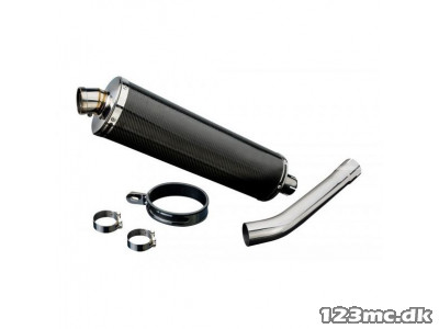 Delkevic Oval Carbon Udstødning - Yamaha YZF-R6 2003-2005