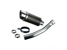 Delkevic rund carbon Udstødning - Yamaha YZF-R1 1998-2001