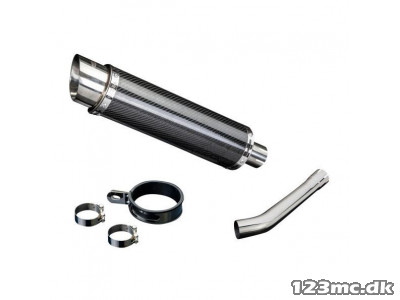 Delkevic Rund carbon Udstødning - Yamaha YZF-R6 2003-2005