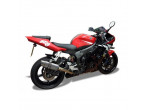 Delkevic Rund Udstødning - Yamaha YZF-R6 2003-2005
