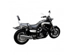 Delkevic Rund Udstødningssystem - Vmax 1200 (84-07) til Yamaha