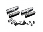 DELKEVIC slip on bull nose 410mm udstødning XVS 1100 Dragstar/Classic (98-09) til Yamaha