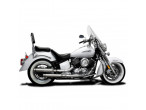 DELKEVIC slip on bull nose 410mm udstødning XVS 1100 Dragstar/Classic (98-09) til Yamaha